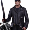 Arnold Schwarzenegger Terminator 2 Leather Jacket