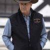 Yellowstone John Dutton Black Vest