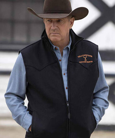 Yellowstone John Dutton Black Vest