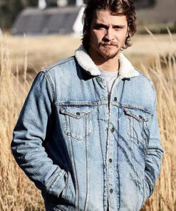 Luke Grimes Yellowstone Season 01 Denim Jacket