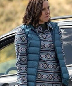 Wendy Moniz Yellowstone Lynelle Perry Blue Vest