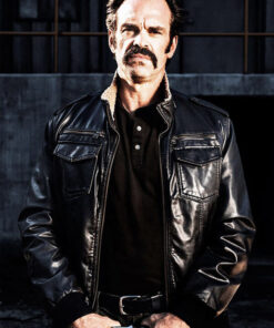 Steven Ogg The Walking Dead Genuine Leather Jacket