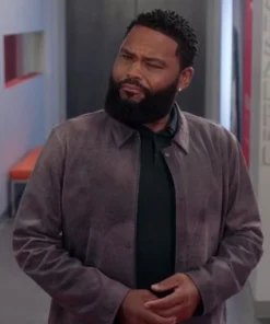 Anthony Anderson Leather Blackish Jacket