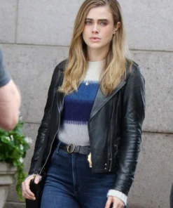 Manifest Melissa Roxburgh Leather Jacket