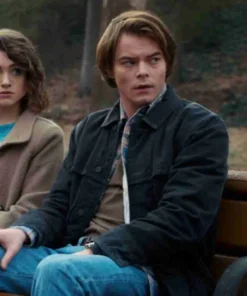 Stranger Things Charlie Heaton Cotton Jacket