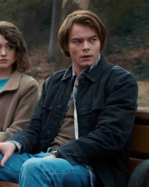 Stranger Things Charlie Heaton Cotton Jacket