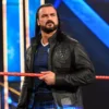 WWE Raw Drew Mcintyre Black Leather Jacket