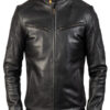 Leather Black Biker Jacket