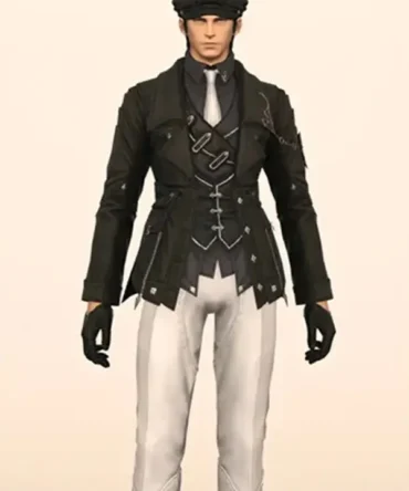 FFXIV Appointed Set Eorzea Leather Jacket