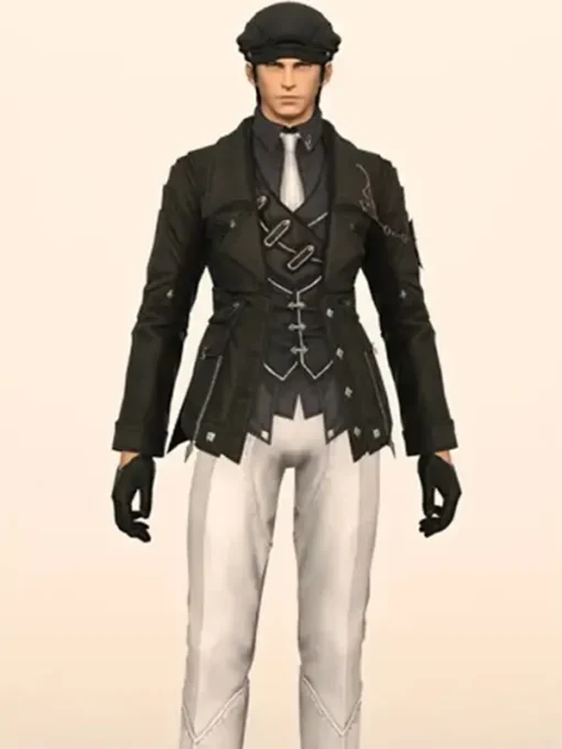 FFXIV Appointed Set Eorzea Leather Jacket