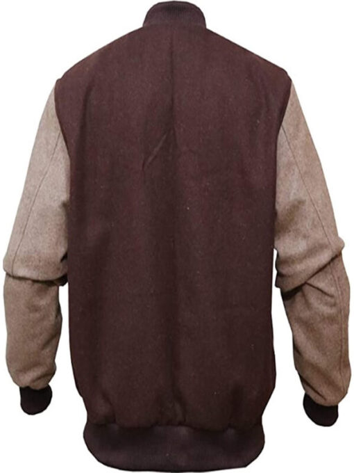 Brown Bomber Jacket for Men's