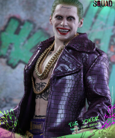 Joker Suicide Squad Jared Leto Leather Coat