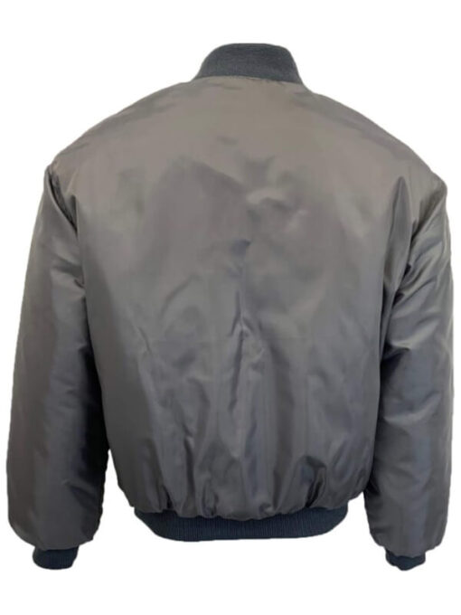 Mens MA1 Grey Bomber Jacket