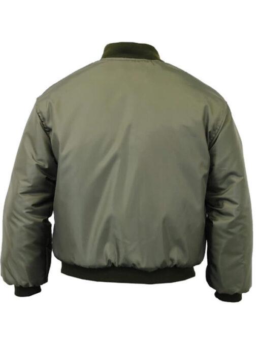 Mens MA1 Khaki Bomber Jacket