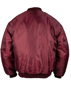 Mens MA1 Wine Bomber Jacket