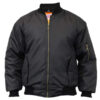 MA1 Bomber Black Jacket