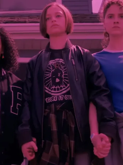 Paper Girls Mac Coyle Leather Jacket