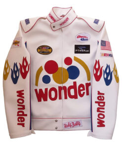 Ricky Bobby Wonder Leather Racing Jacket