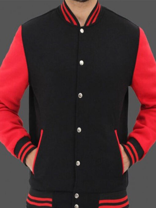 Baseball Varsity Wool Jacket