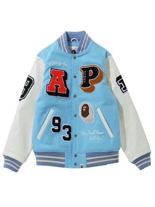 New Style BAPE Baseball Uniform Casual Jacket