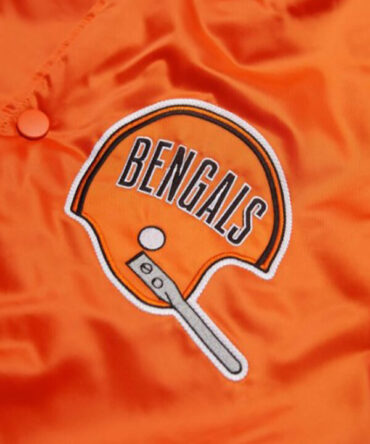 Orange Bengals Starter Satin Jacket