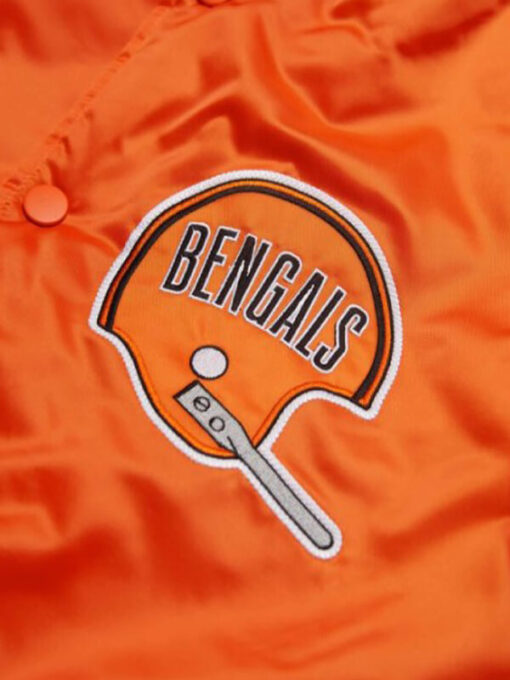 Orange Bengals Starter Satin Jacket