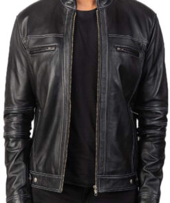 Black Youngster Leather Jacket