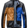 Motorcycle Biker Leather Bomber Jacket