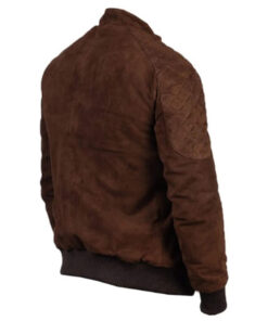 Brown Leather Suede Jacket