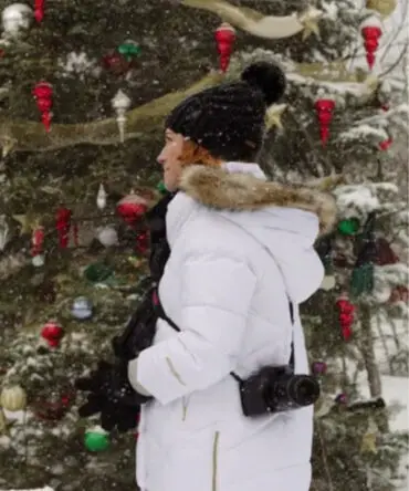 Jesse Christmas with the Campbells Brittany Snow Puffer Jacket