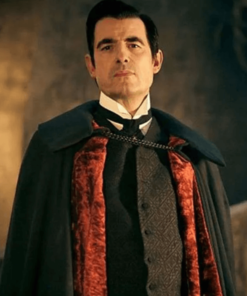 Claes Bang Dracula 2020 TV Series Trench Coat