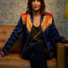 Cobie Smulders Satin Jacket by Stumptown