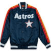 Houston Astros Satin Bomber Jacket