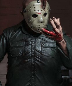 Ted White Friday Jason Friday the 13th: The Final Chapter Black Leather Jacket