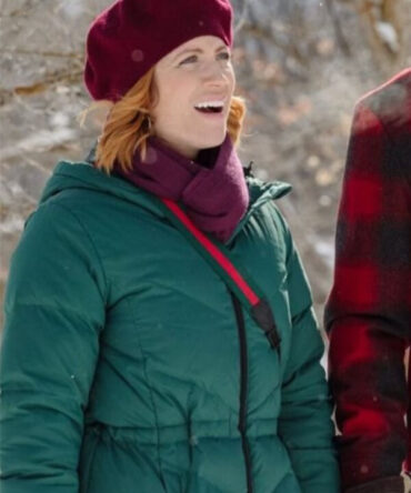 Brittany Snow Christmas with the Campbells Puffer Jacket