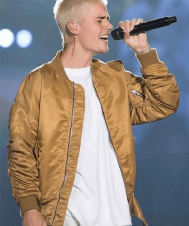 Justin Bieber Brown Jacket