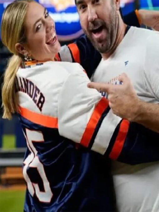 Kate Upton Justin Verlander Astros Jacket