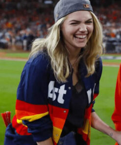 Vintage Style Kate Upton Astros Jacket