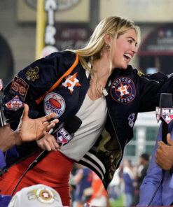 Kate Upton Houston Astros Jacket