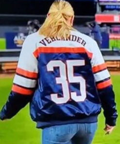 Kate Upton Justin Verlander Astros Polyester Jacket