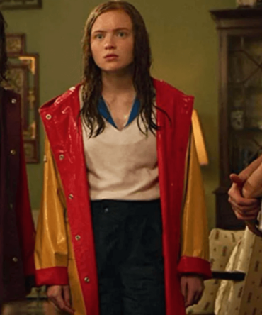 Sadie Sink Stranger Things Max Mayfield Leather Coat