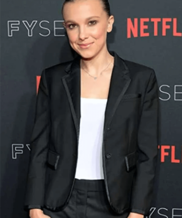 Eleven Stranger Things Black Blazer