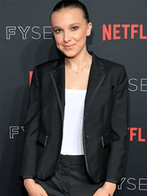 Eleven Stranger Things Black Blazer