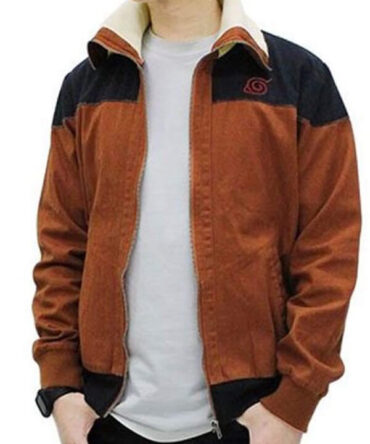 Naruto Uzumaki Brown Bomber Cotton Jacket