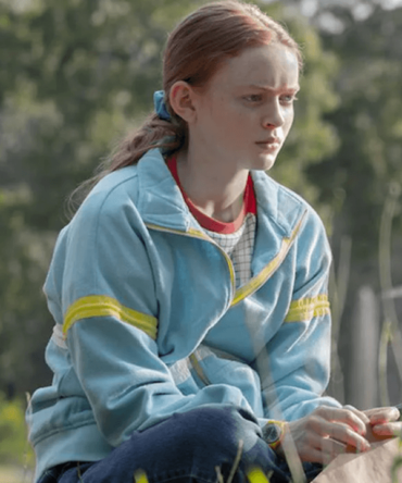 Max Mayfield Stranger Things Sadie Sink S04 Blue Jacket