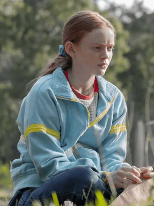 Max Mayfield Stranger Things Sadie Sink S04 Blue Jacket