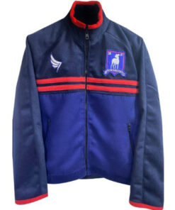 Ted Lasso Sudeikis Polyester Track Jacket