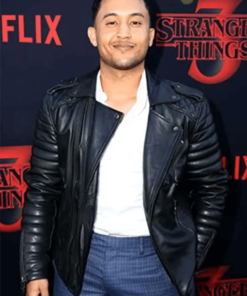 Stranger Things Tahj Mowry Black Jacket