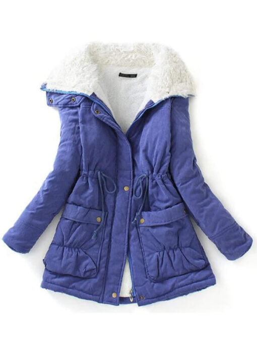 Thick Hooded Cotton Padded Warm Cotton Parkas