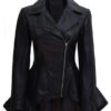 100% Genuine Lambskin and Cowhide Leather Jacket